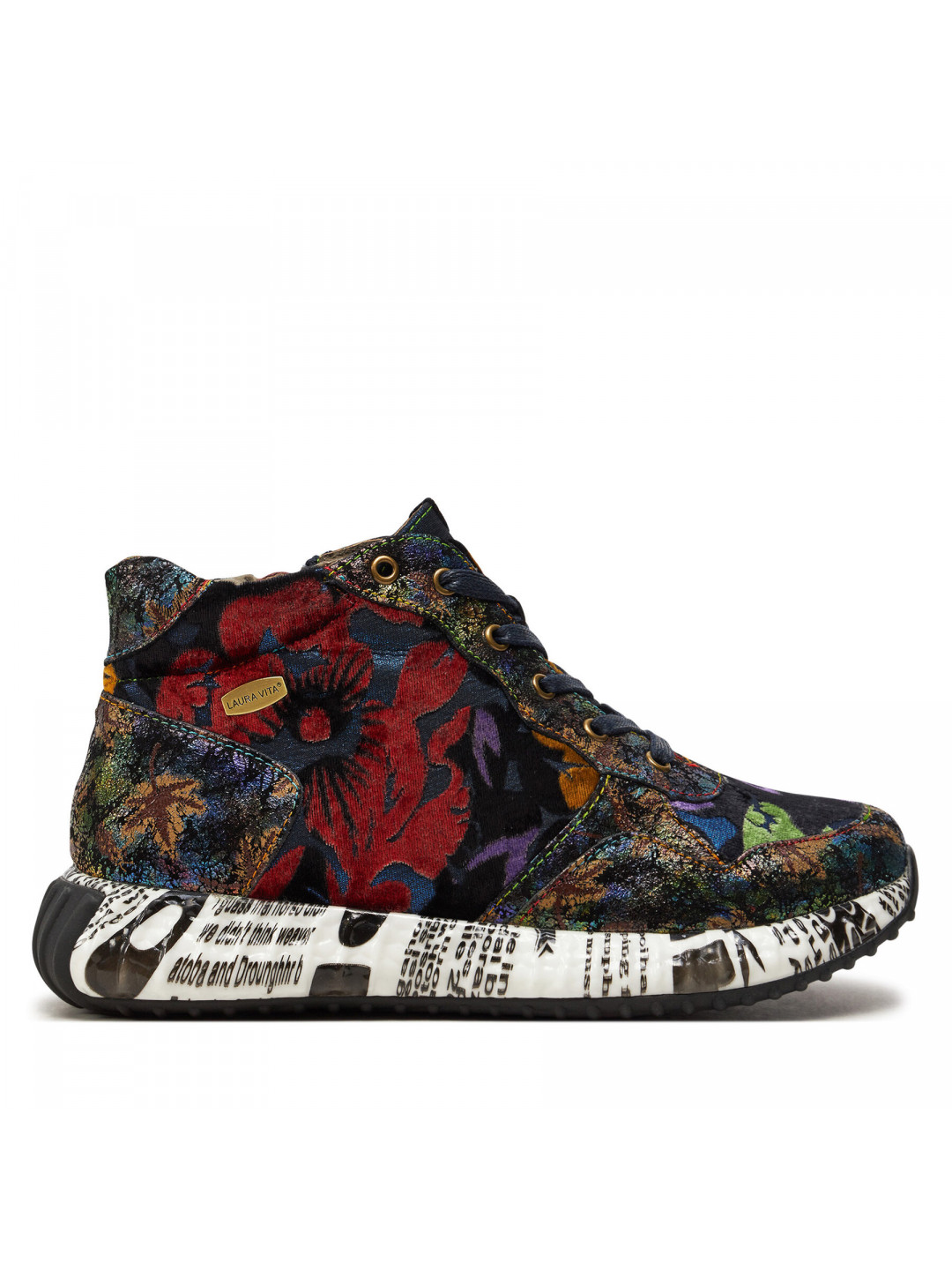 Sneakersy Laura Vita Burton 15 Tmavomodrá